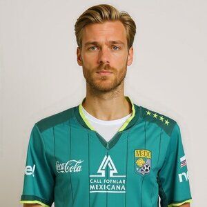 Club León Football Jersey -‎ Green, Sponsors - Size Uni/One Size- Liga MX